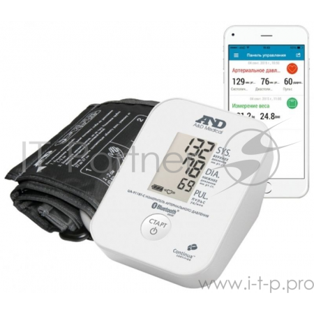 Тонометр автоматический A&D UA-911BT-C, фото , изображение 2