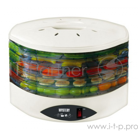 Сушка для овощей и фруктов Mystery MDH-322 белый 250W, фото 