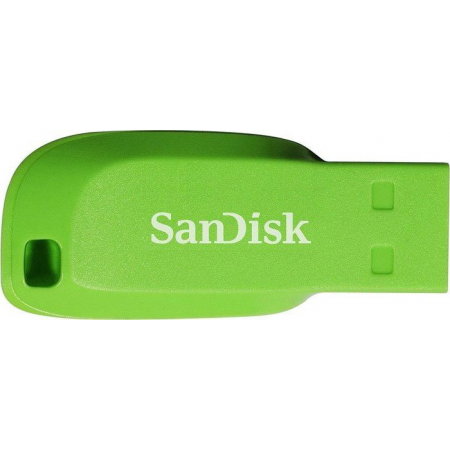 USB Flash накопитель 16Gb SanDisk Cruzer Blade Green (SDCZ50C-016G-B35GE), фото 