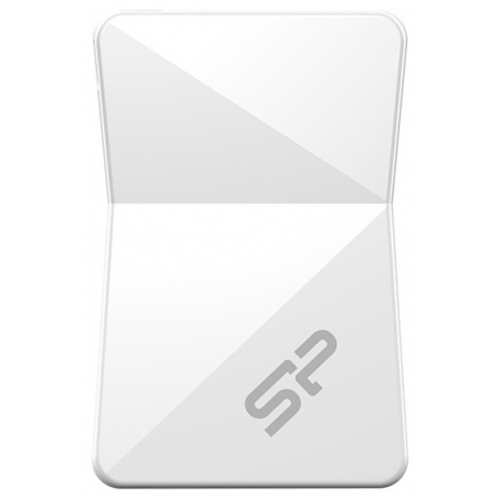 USB Flash накопитель 32Gb Silicon Power Touch T08 White (SP032GBUF2T08V1W), фото 