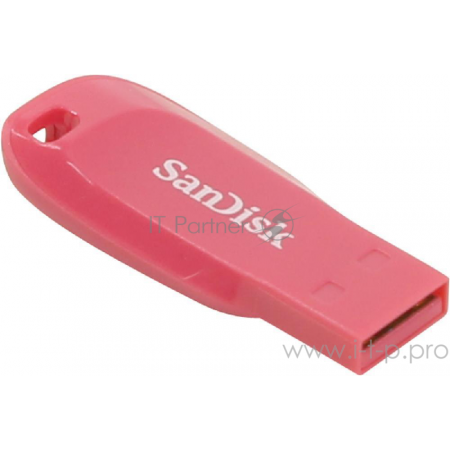 Флеш накопитель 16GB SanDisk CZ50 Cruzer Blade, USB 2.0, Pink, фото 