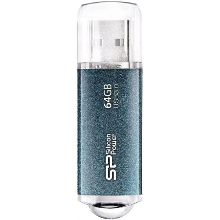 USB Flash накопитель 64Gb Silicon Power Marvel M01 Blue (SP064GBUF3M01V1B), фото 