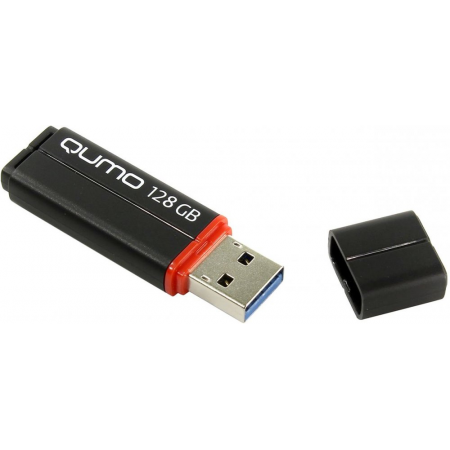 USB Flash накопитель 128Gb QUMO Speedster Black, фото 