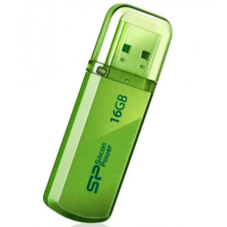 USB Flash накопитель   16Gb Silicon Power Helios 101 Green (SP016GBUF2101V1N), фото 