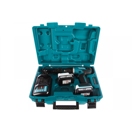 Аккумуляторная дрель-шуруповерт Makita DF347DWE Li-Ion 1.5 А·ч 14.4 В х2 кейс, фото , изображение 16