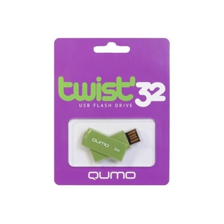 USB Flash накопитель   32Gb QUMO Twist Pistachio, фото 