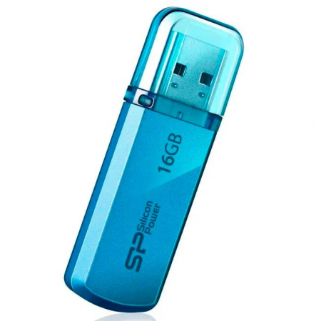 USB Flash накопитель   16Gb Silicon Power Helios 101 Blue (SP016GBUF2101V1B), фото 