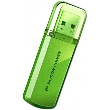 USB Flash накопитель   32Gb Silicon Power Helios 101 Green (SP032GBUF2101V1N), фото 