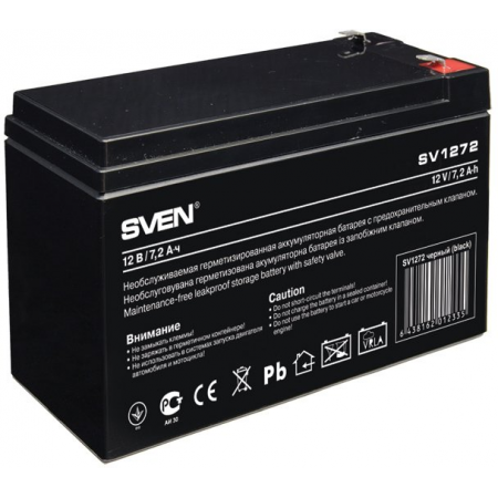 Аккумуляторная батарея Sven SV1272, фото 