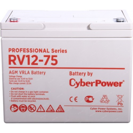 Аккумуляторная батарея CyberPower 12V75Ah, фото 