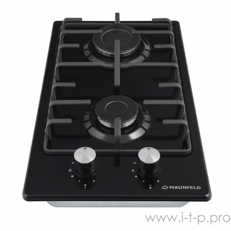 Газовая варочная панель MAUNFELD EGHE.32.3EB\G, черный, фото , изображение 2