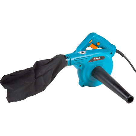 Пылесос электрический Bort BSS-600-R (Воздуходувка) (600 Вт; воздуховка; регулировка скорости; 13000 об/мин; 240 м3/час; пылесборный мешок), фото 