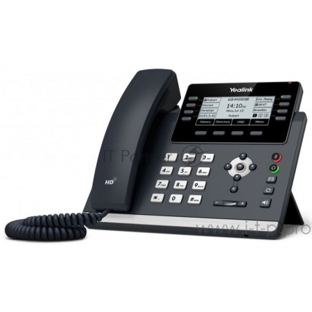 Ip-телфон YEALINK SIP-T43U, 12 аккаунтов, BLF,  PoE, GigE, без БП, шт, фото , изображение 3