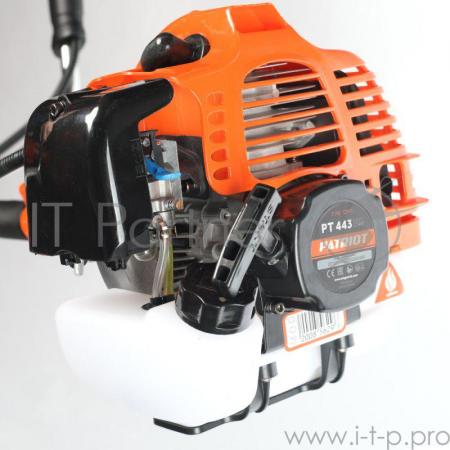 Триммер бензиновый Patriot PT 443 The One (1+1) 1840Вт 2.5л.с. неразбор.штан. реж.эл.:леска/нож, фото , изображение 4