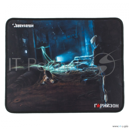 Коврик для мыши Гарнизон GMP-115, игровой, дизайн - игра Survarium, ткань/резина, размеры 200 x 250 x 3 мм, фото , изображение 2
