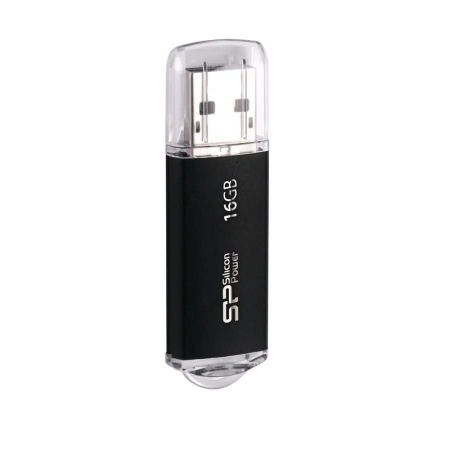 USB Flash накопитель   16Gb Silicon Power Ultima II I-series Black (SP016GBUF2M01V1K), фото 