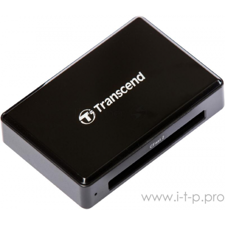 Кардридер Transcend USB3.0 CFast Card Reader, Black, фото 
