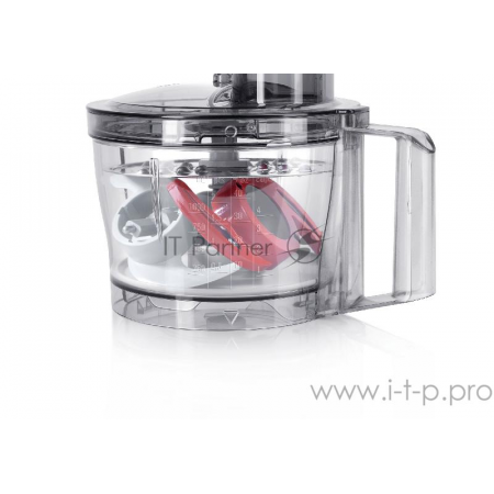 Кухонный комбайн BOSCH MCM3501M / 800 Вт, Скорости: 2, Блендер 1 л, Чаша 2.3 л, Цвет: черны/серебристый, фото , изображение 3