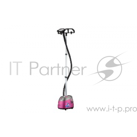 Отпариватель напольный Centek CT-2379 (розовый) 2200Вт, 2.5л БОЛЬШОЙ БАК, 40г/мин,10 режимов, алюм.ш, фото 