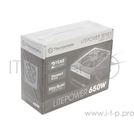 Блок питания 650W Thermaltake LitePower (LTP-0650NPCNEU), фото , изображение 4