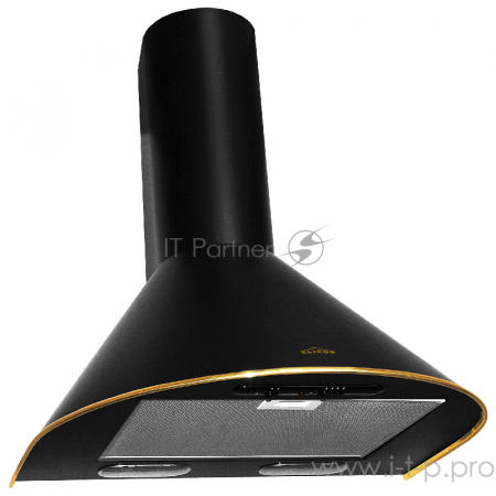 Вытяжка Elikor Эпсилон 50П-430-П3Л черный/зол., фото , изображение 2