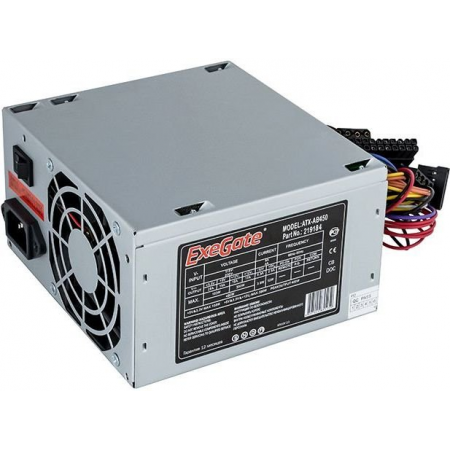 Блок питания 450W ExeGate ATX-AB450 OEM, фото , изображение 2