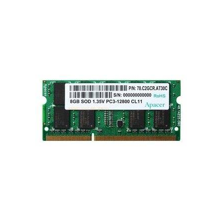 Оперативная память SO-DIMM Apacer DDR3 8Gb 1600MHz DV.08G2K.KAM, фото , изображение 2 Оперативная память SO-DIMM Apacer DDR3 8Gb 1600MHz DV.08G2K.KAM, фото , изображение 2