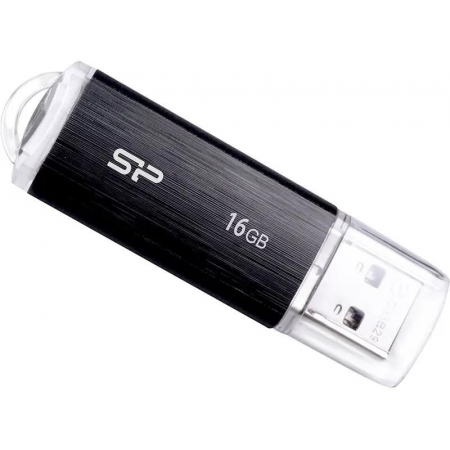 USB Flash накопитель 16Gb Silicon Power Ultima U02 Black (SP016GBUF2U02V1K), фото 