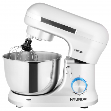 Миксер Hyundai HYM-S6551 серебристый, фото 