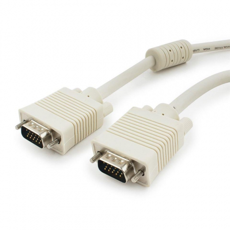 Кабель VGA Gembird 5м HD15M/HD15M (CC-PPVGA-5М), фото 