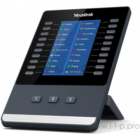 Модуль расширения YEALINK EXP43, цветной экран, для телефонов SIP-T43U, SIP-T46U, SIP-T48U, шт, фото 