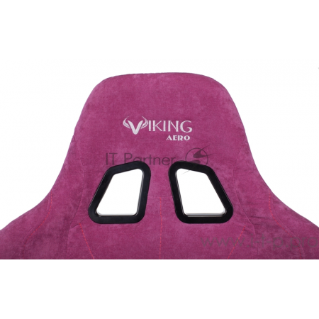 Кресло игровое Бюрократ VIKING KNIGHT LT15 FABRIC малиновый крестовина металл/пластик, фото , изображение 4