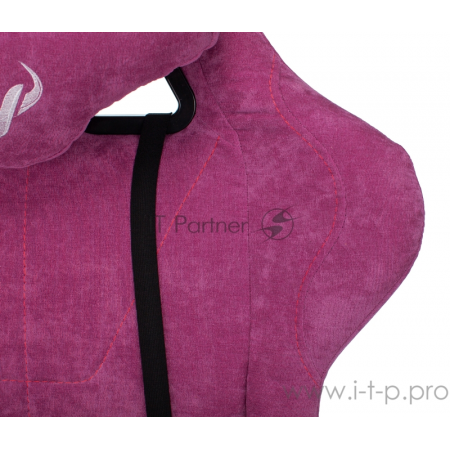 Кресло игровое Бюрократ VIKING KNIGHT LT15 FABRIC малиновый крестовина металл/пластик, фото 