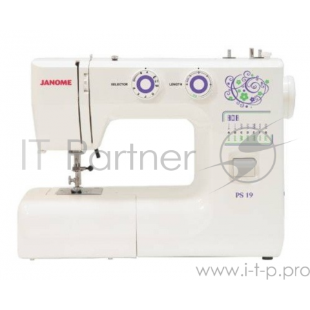Швейная машина Janome PS-19 белый, фото , изображение 2