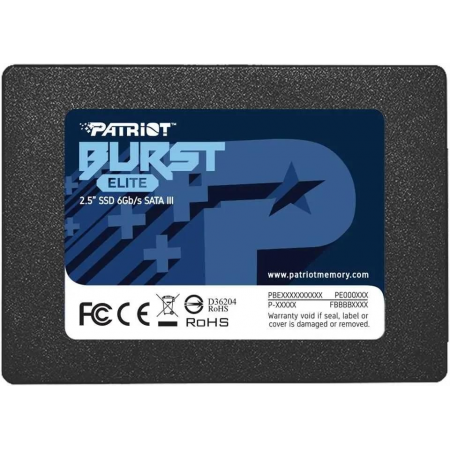 SSD Patriot Burst Elite 120Gb PBE120GS25SSDR, фото 