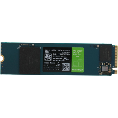 SSD WD Green SN350 2Tb WDS200T3G0C, фото 
