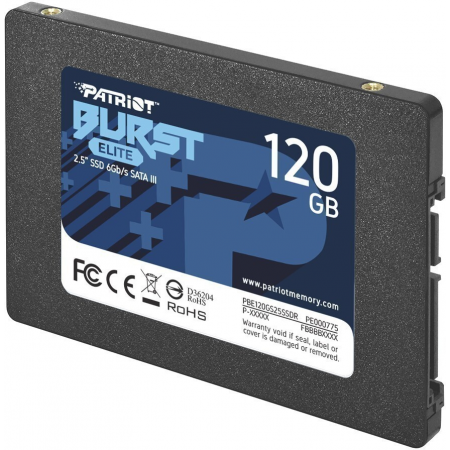 SSD Patriot Burst Elite 120Gb PBE120GS25SSDR, фото 