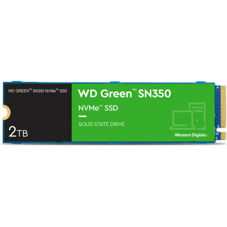 SSD WD Green SN350 2Tb WDS200T3G0C, фото 