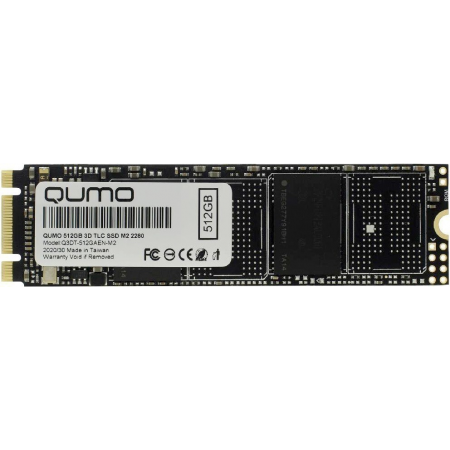SSD QUMO Novation 3D OEM 512Gb Q3DT-512GAEN-M2, фото 