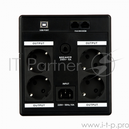 ИБП ExeGate EP212518RUS Power Back UNB-1000 , фото 