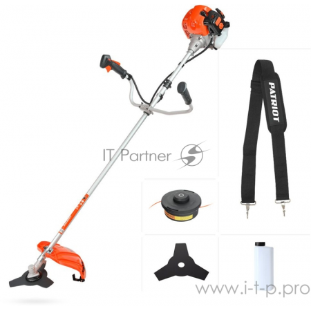 Триммер бензиновый Patriot PT 553 (1+1) 1840Вт 2.5л.с. реж.эл.:леска/нож, фото , изображение 7