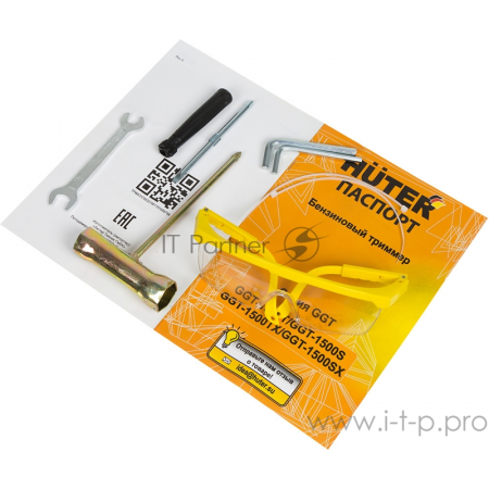 Триммер бензиновый Huter GGT-1500TX 1500Вт неразбор.штан. реж.эл.:леска/нож, фото , изображение 10