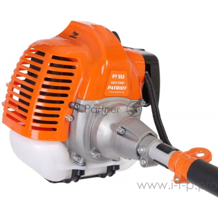 Триммер бензиновый Patriot PT 553 (1+1) 1840Вт 2.5л.с. реж.эл.:леска/нож, фото , изображение 2