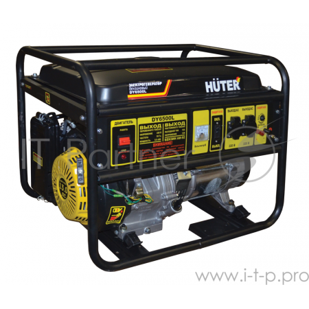 Генератор Huter DY6500L 5кВт, фото 