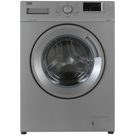 Стиральная машина Beko WSRE6512ZSS серебристый, фото 