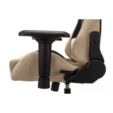Кресло игровое Бюрократ VIKING 7 KNIGHT BR FABRIC коричневый текстиль/эко.кожа крестовина металл/пластик, фото , изображение 8