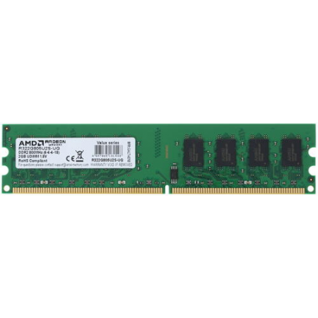 Оперативная память DIMM AMD Radeon R3 Value Series DDR2 2Gb R322G805U2S-UG, фото 
