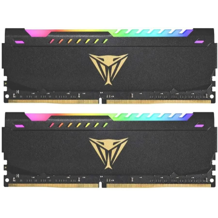 Оперативная память DIMM Patriot Viper Steel RGB DDR4 32Gb PVSR432G360C0K (2x16Gb), фото 