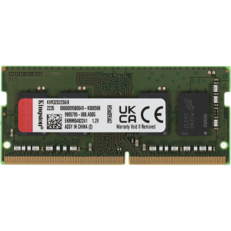 Оперативная память 8Gb DDR4 3200MHz Kingston SO-DIMM (KVR32S22S6/8), фото 