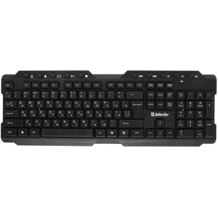Клавиатура Defender Arx GK-196L Black (45196), фото 